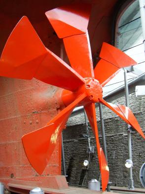 Propeller of the SS Great Britton