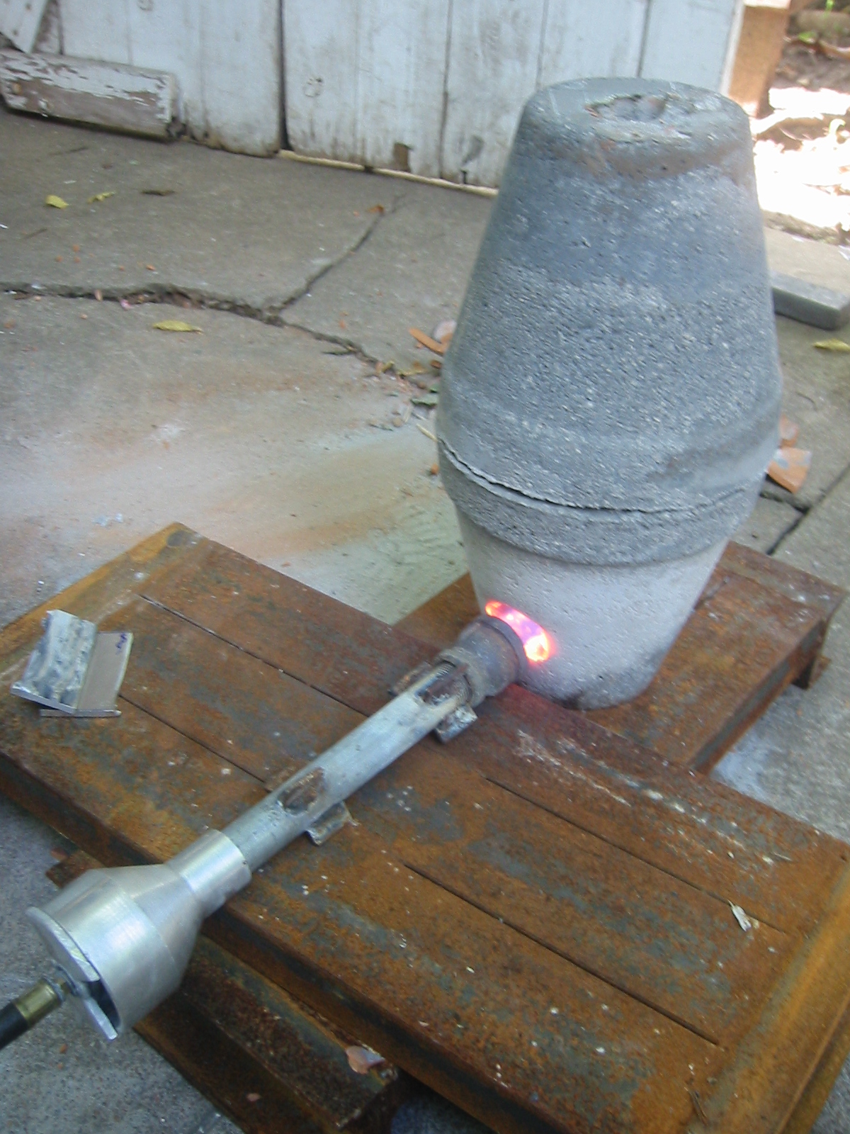 3 lb Aluminum Flower Pot Furnace