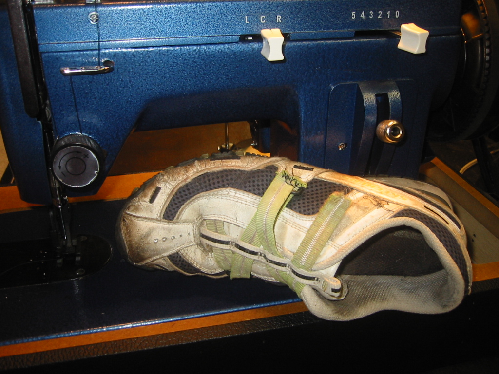 Repairing a shoe