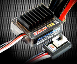 OpenROV Parts EZRUN 18A Brushless ESC $24 Output: Continuous 18A, 2-3S LiPo