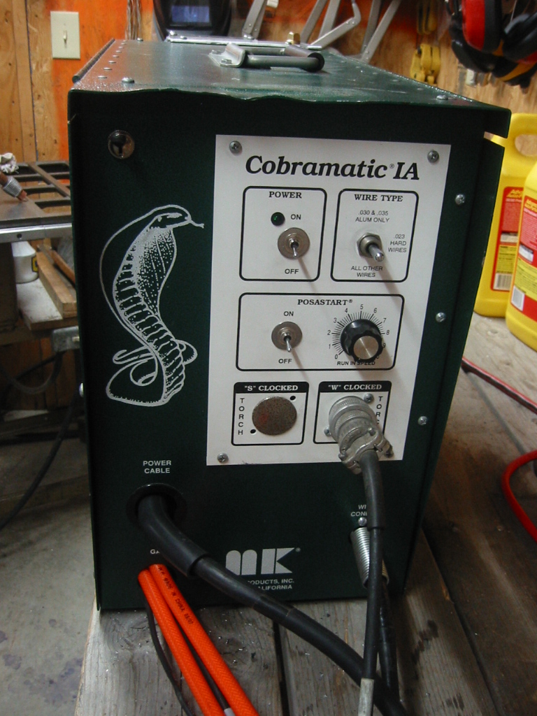 New switches for the feeder which now has the coolant hoses passing through.