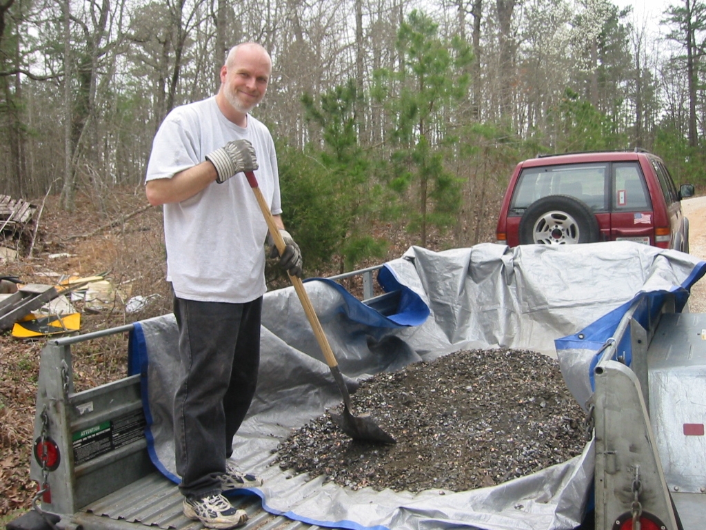 Our second load. 2,327 Pounds of bullets; just 8 months worth.