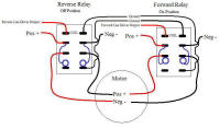 DPDT Relay wiring with added safty.