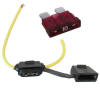 Blade fuse and holder